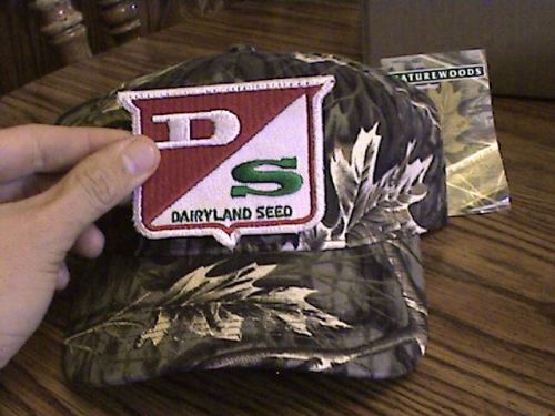 D/s dairyland seed farm patch on your choice of cap/hat