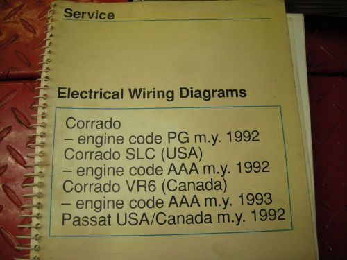 Vw corrado engine codes pg,slc aaa,vr6,1992-1993 passat 1992 wiring diagrams