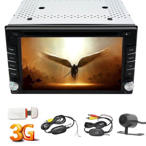 Car gps navigation dvd player mp3 bluetooth audio subwoofer bt radio 3g+camera