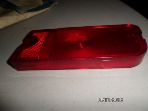 Nos gm 1967 bel air impala caprice wagon lh tail  light lens 5958895