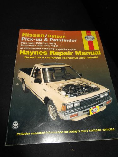 Haynes nissan/datsun pickup &amp; pathfinder