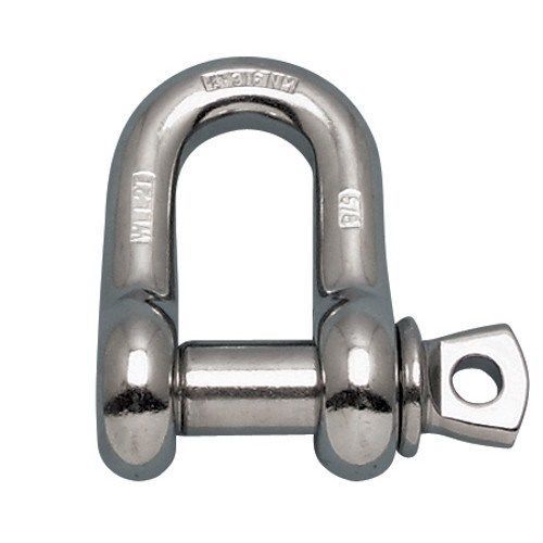 Stainless steel 316-nm chain shackle 5/16&#034; oversize pin