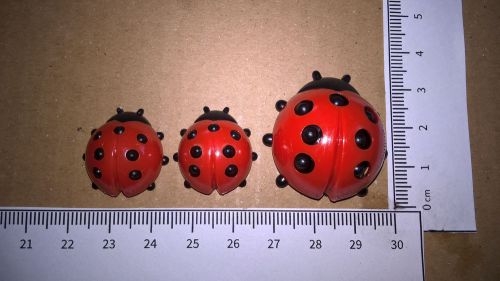 Vintage ladybug lady bug lucky bug vw bug solit oval brezel kdf kafer kaefer