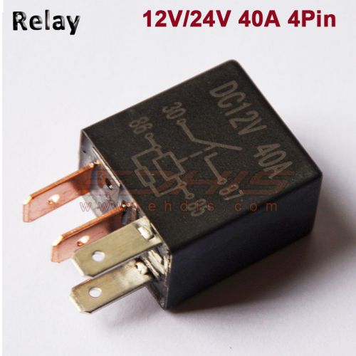 Car relay 30amp 4pin relay spst relay waterproof12v on-off relay car relay 4 pin