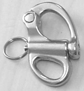 66 mm  2 1/2&#034; fixed bail snap shackle