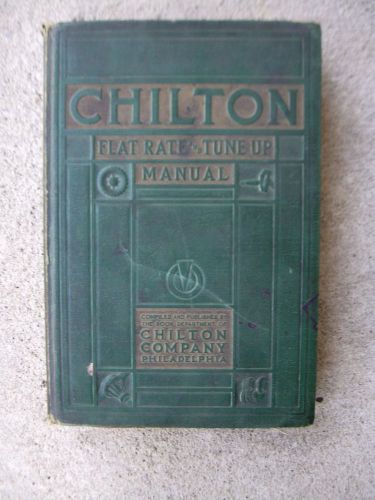 1939 chilton flat rate &amp; tune up manual auburn cord packard chevrolet ford