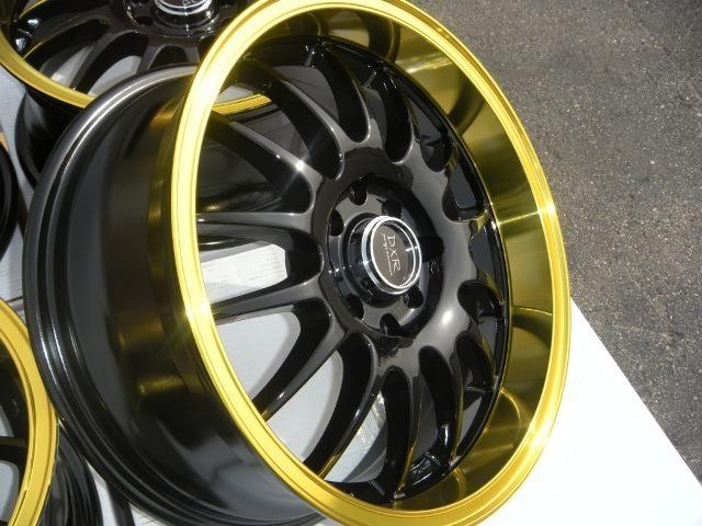 16 wheels rims yellow lip yaris altima civic aveo iq xb mr2 mazda 2 miata cooper