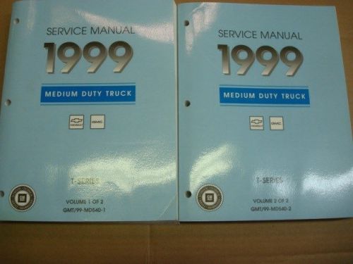 1999 chevrolet medium duty truck t-series factory dealer service manual set 2