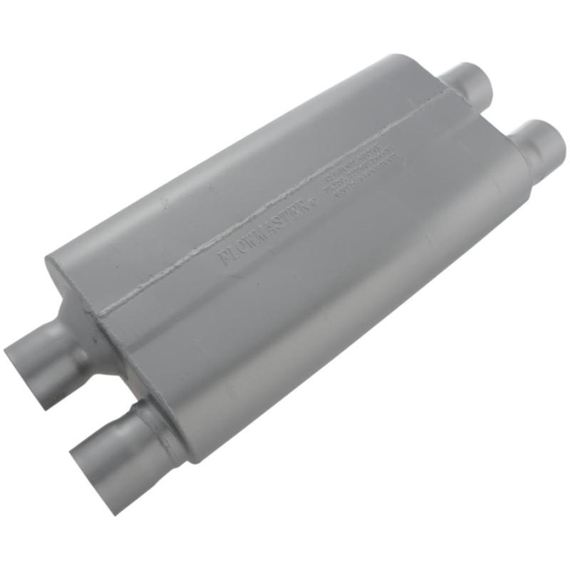 Flowmaster 80 series muffler - 2.50 dual in / 2.50 dual out - aggressive sound