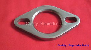 1949 - 1966 cadillac exhaust metal flange 2 hole for 2&#034; exhaust