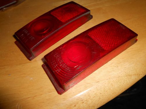 1941- 42-48 ford  panel truck tail light lenses