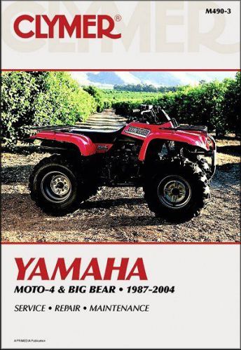 Yamaha moto-4, big bear repair manual 1987-2004