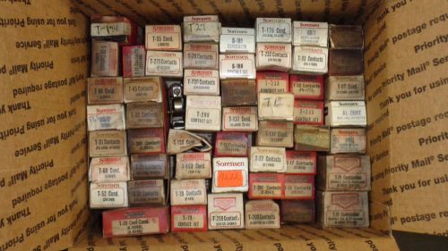 Wholesale lot (53) new vintage ignition distributor points contact condensers 4d