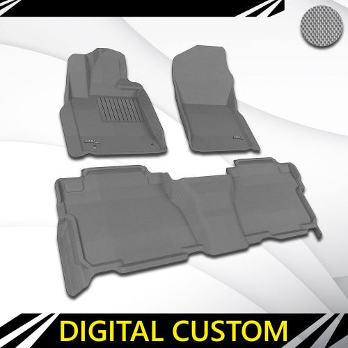 Fits tundra professional custom car parts fx7d71011 gray 3d anti-skid 1 set perf