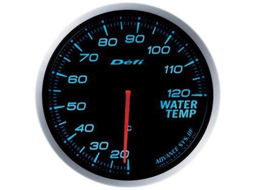 Defi df10503 advance bf gauge blue illumination 60mm water temp