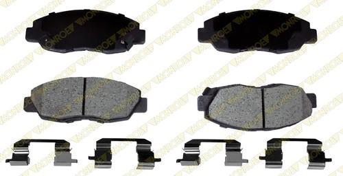 Monroe gx465 brake pad or shoe, front-monroe prosolution ceramic brake pads