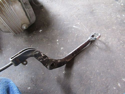 1995 honda xr80 rear brake pedal lever