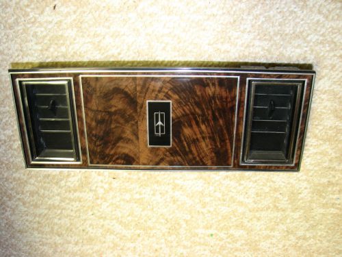 1979 to 85 cutlass/442/hurst olds center dash bezel **mint**