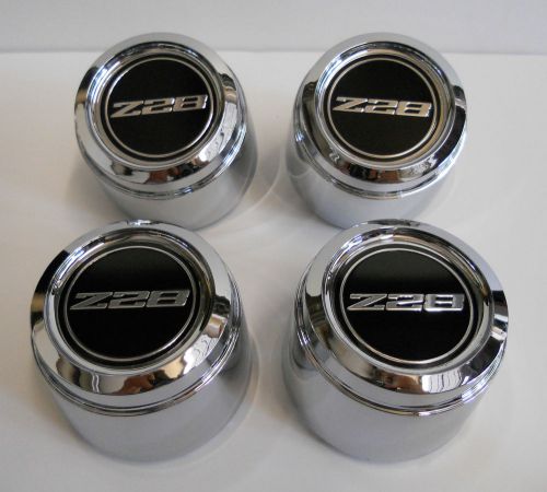 79 chevy camaro z28 15 x 7 turbine aluminum wheel center cap set 4 chrome caps