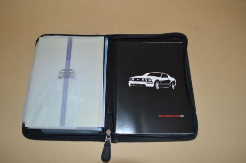 2007 ford mustang owners manual complete kit including shelby gt-500 supplement