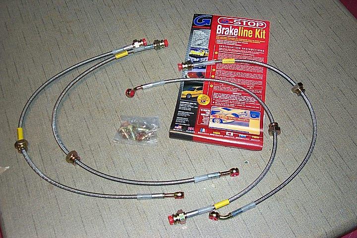 Goodridge g-stop ss brake line kit for 92-95 mazda mx3 front & rear 25021