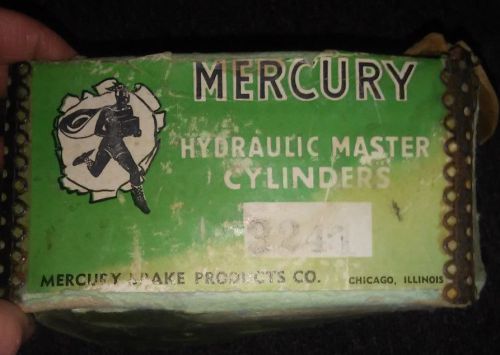 Vintage mercury hydraulic master cylinder - new in box - 1930&#039;s ford