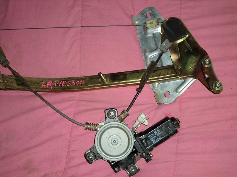 92-96 lexus es300 front left driver side   window motor regulator lf