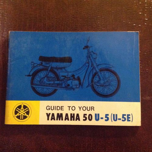 ***yamaha 50u (u-5e) rider&#039;s manual**