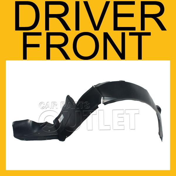 97-05 venture silhouette front splash shield left gm1248149 new fender liner l/h