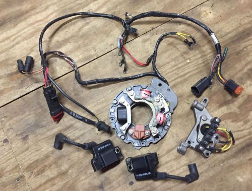 Johnson 30hp outboard motor - stator, coils, rectifier