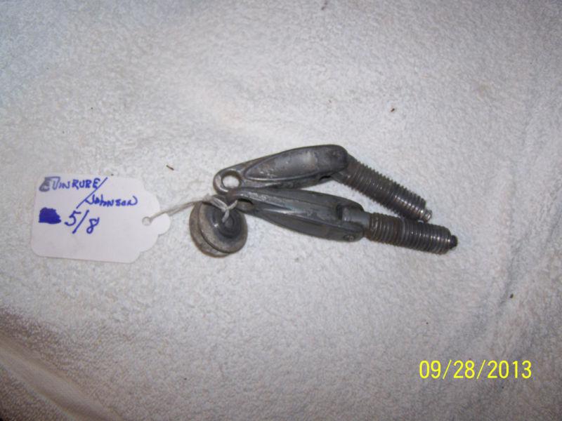 Johnson/evinrude transom clamp screws 5/8 in