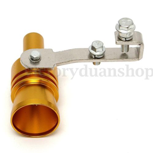 Turbo sound whistle exhaust pipe blowoff valve whistler muffler simulator xl