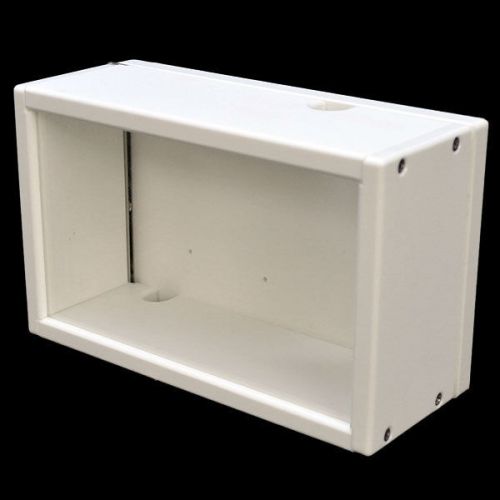 Cobalt 9 x 5 1/2 in white starboard marine boat electrical / storage hatch box