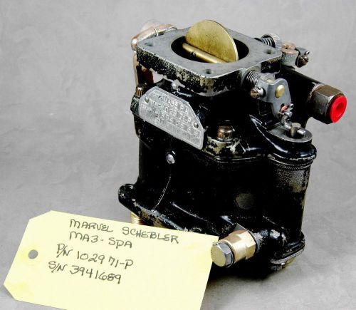 Aircraft bellanca stinson franklin marvel schebler ma3-spa 10-2971-p carburetor