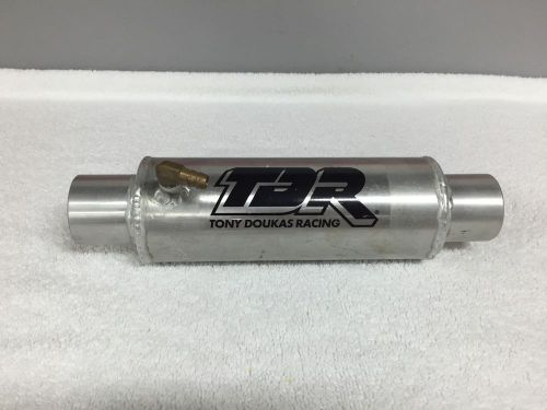 Tdr resonator new 2&#034; od silencer exhaust pipe 750sx 650sx 750 650 550 sx jet ski