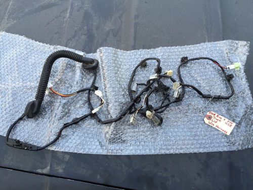 Mitsubishi evolution x rear trunk wiring wire harness evo