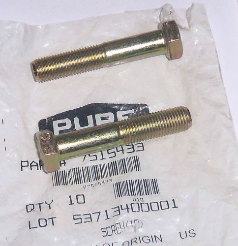 Purchase Polaris Pure Oem Nos Snowmobile Bolt Pack Of 2 7515433 7515491 In Lake Michigan 7811