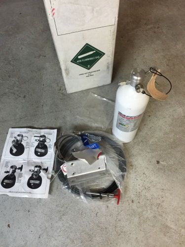 Safecraft fire bottle system turbo mustang racecar