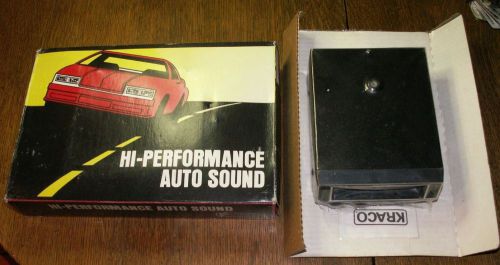 Sealed kraco under dash 8 track tape player new old stock vintage