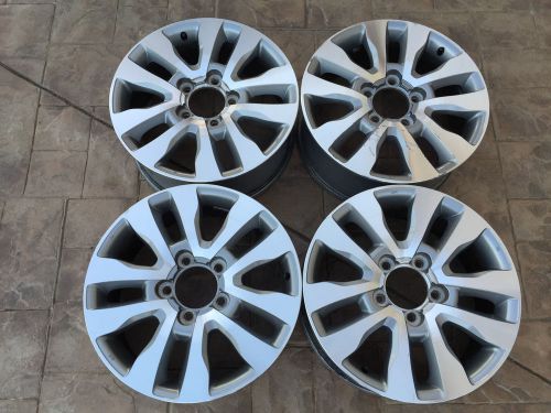 (4) 20&#034; toyota tundra sequoia oem factory wheels rims limited 69533 platinum