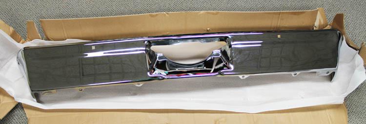 New! chevy nova rear bumper 1968 1969 1970 1971 1972 chrome chevy 2 ii