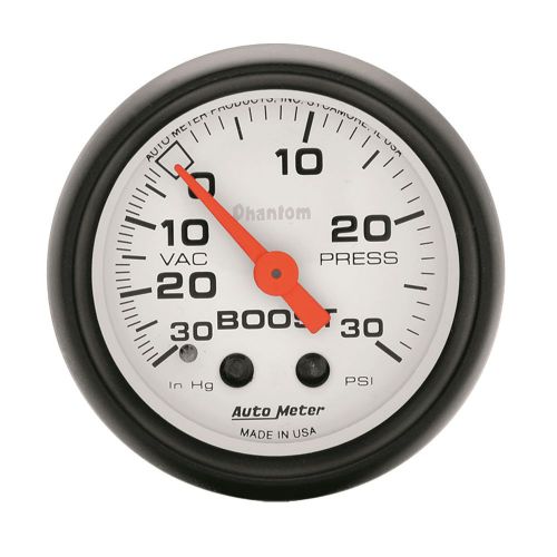 Autometer 5703 phantom mechanical boost/vacuum gauge