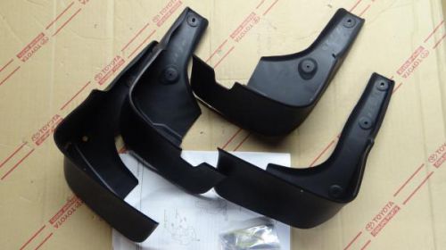 07-09 oem *new lexus rx350 mudflap splash rain guard complete set 2007 2008 2009