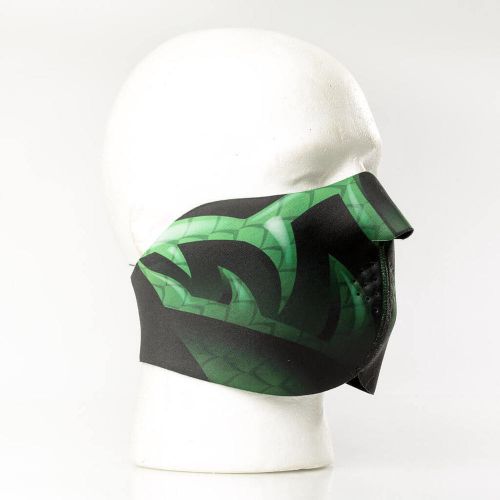 Snake ninja neoprene half ski mask reversible snowboard biker face mask new