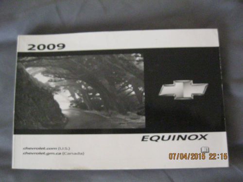 2009 chevy equinox owners manual