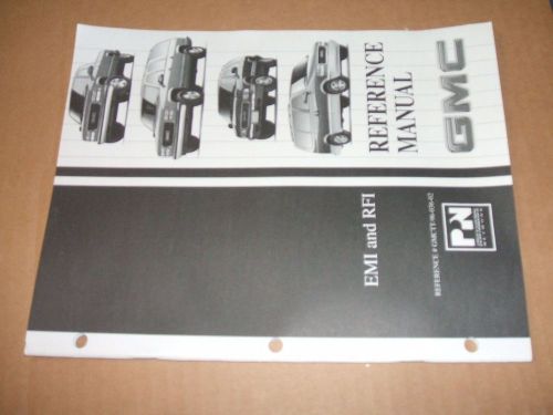 Nos 1996 gmc emi and rfi radio noise reference manual