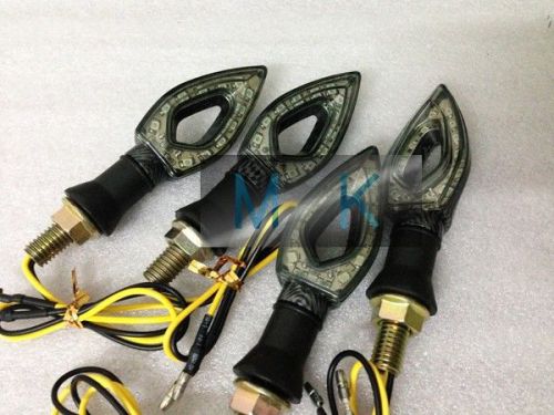 4x motorcycle turn signals led lights for honda cbr 600rr 1000rr f4i xr600 crf