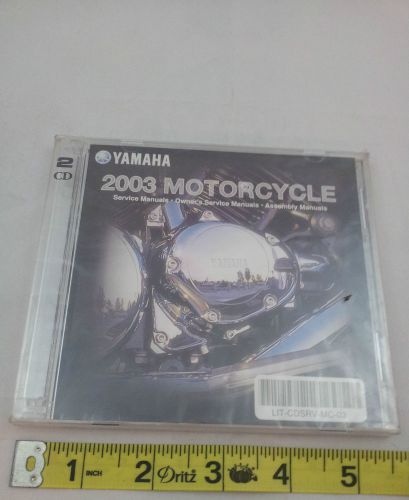 New 03 yamaha motorcycle service owners assembly manual repair catalog factory