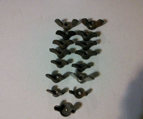 Vintage wing nuts lot of 15