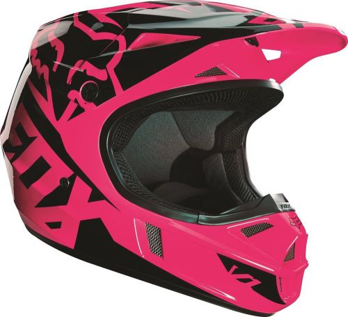 Find Fox Racing V1 Youth Helmet / Pink-Black / motocross dirtbike Youth ...